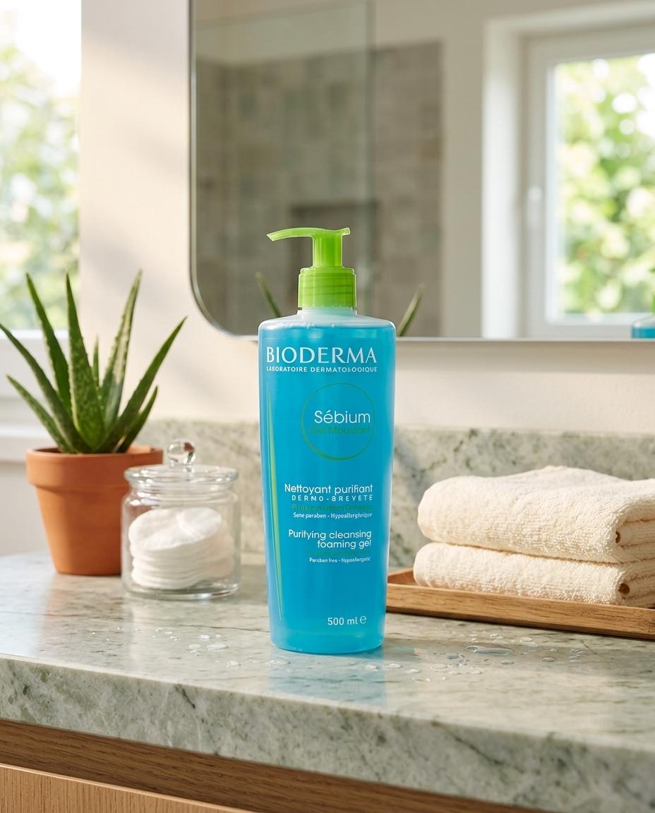 BIODERMA SEBIUM GEL ZA PRANJE ZA MEŠOVITU KOŽU 500ML BIODERMA SEBIUM GEL ZA PRANJE ZA MEŠOVITU KOŽU 500ML